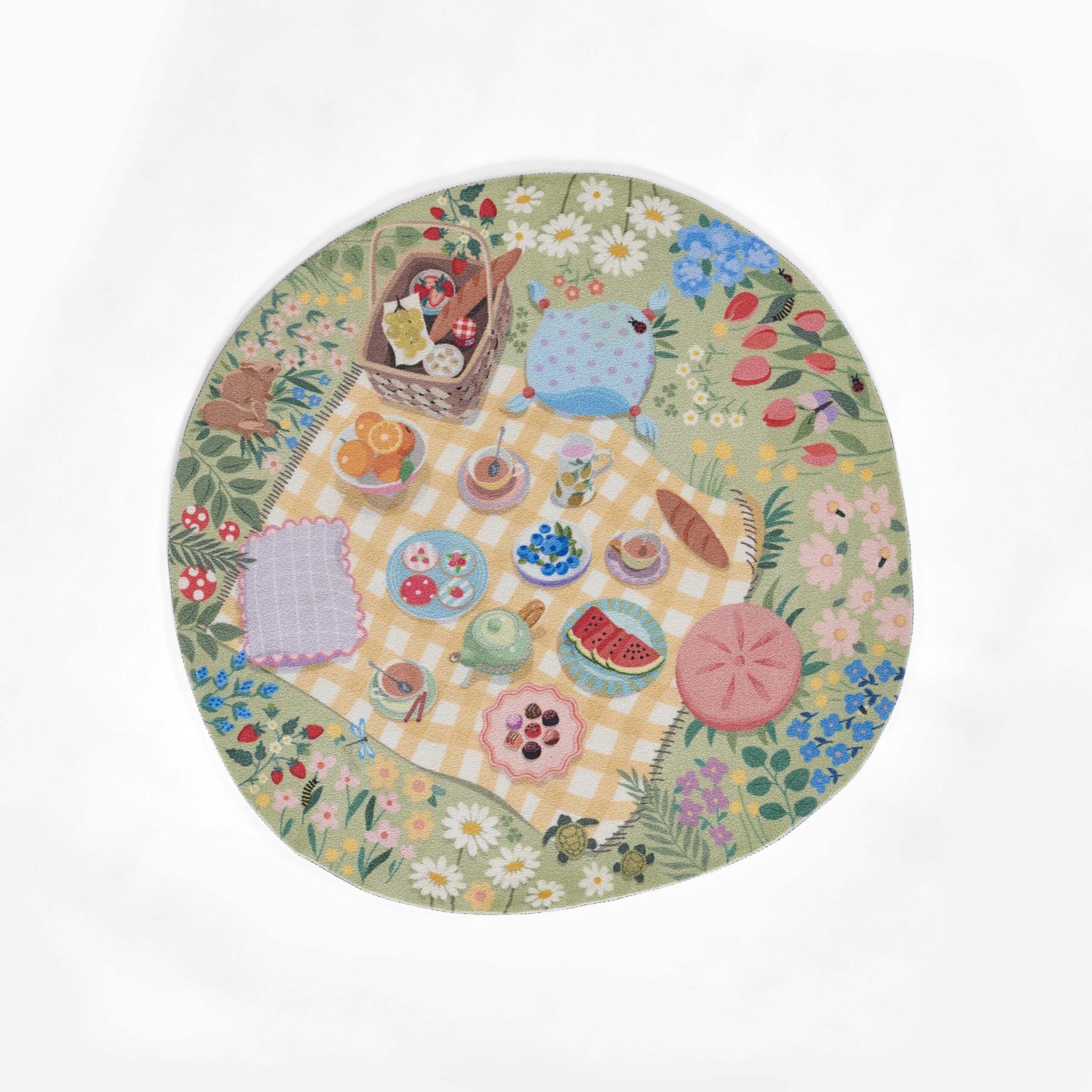 Momeni Playground PLY-2 Green Area Rug