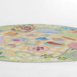 Alternative view of Momeni Playground PLY-2 Green Area Rug