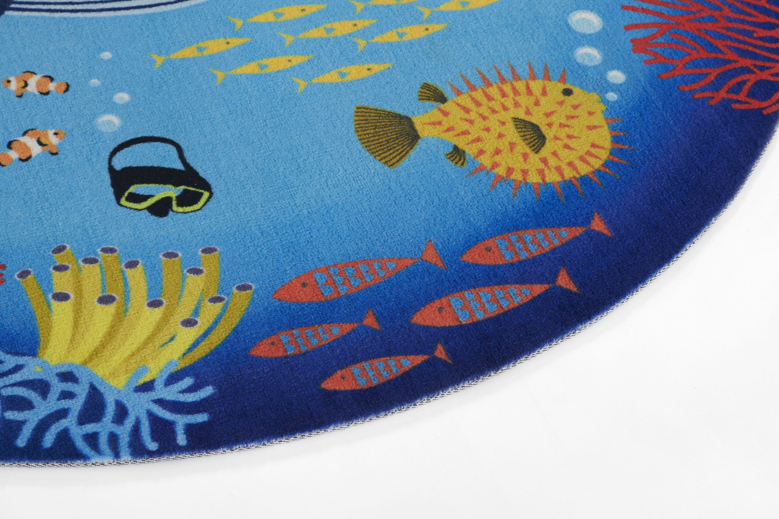 Momeni Playground PLY-3 Blue Area Rug - Image 5