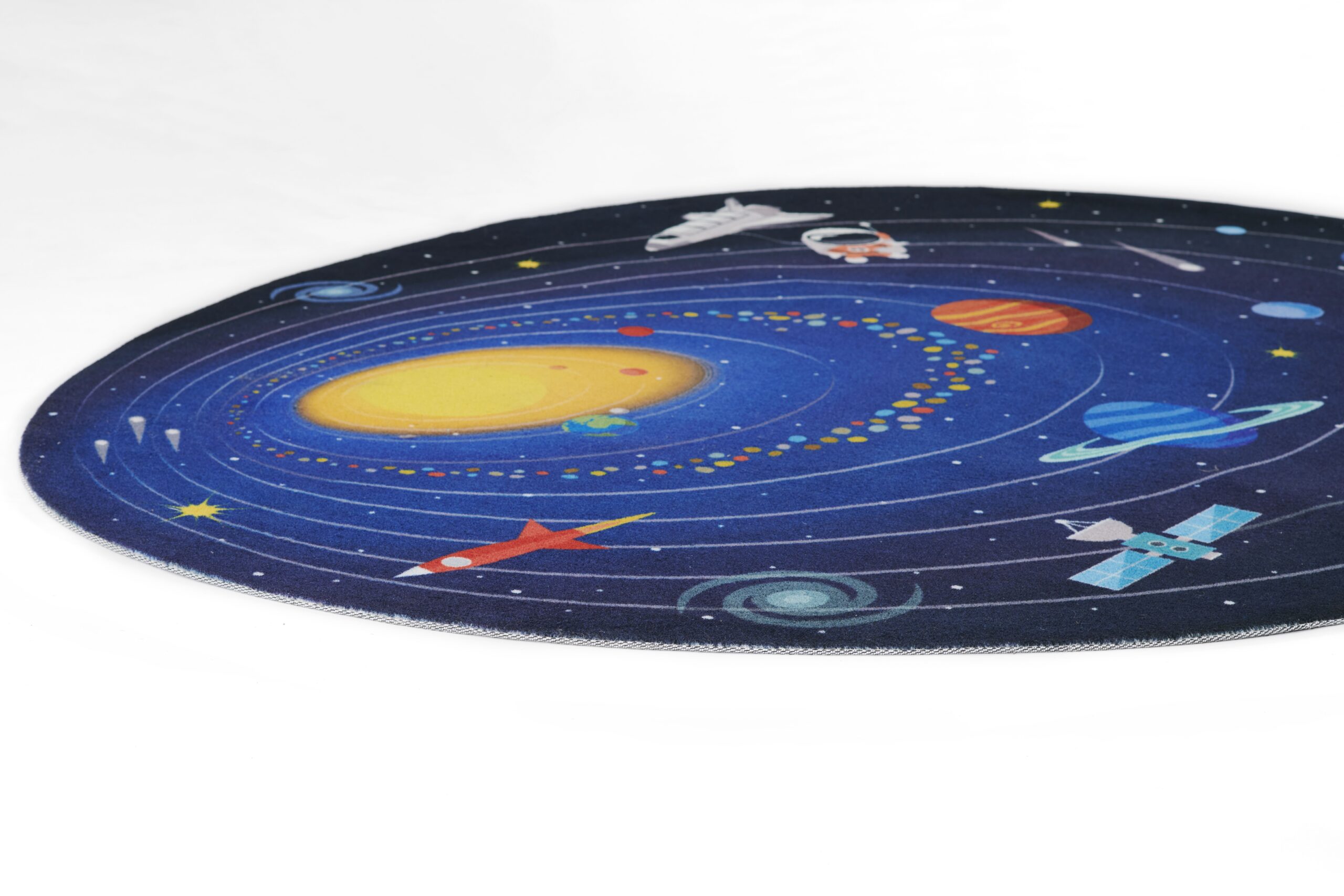 Momeni Playground PLY-4 Blue Area Rug - Image 2