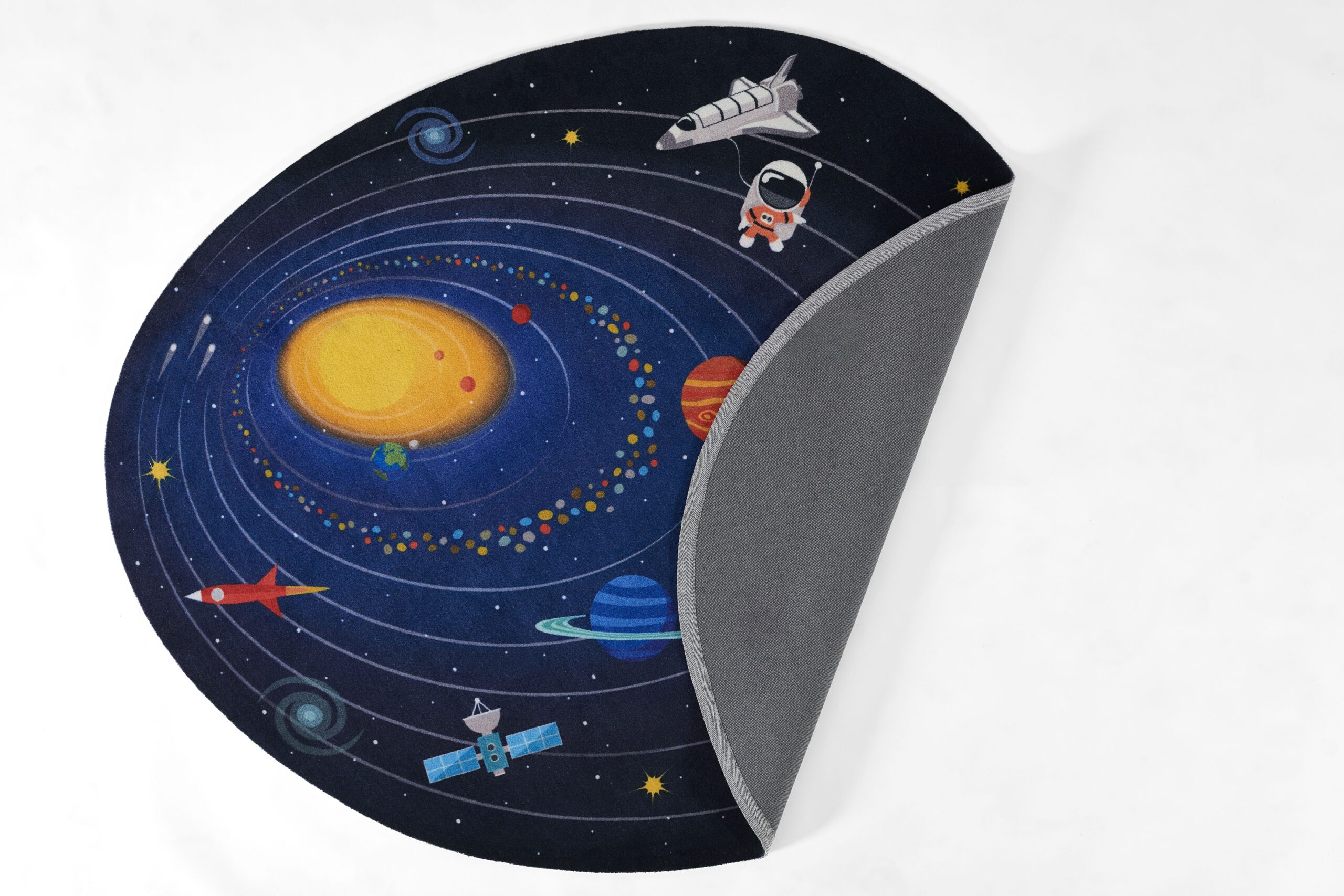 Momeni Playground PLY-4 Blue Area Rug - Image 3