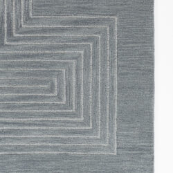 Alternative view of Momeni Simba SIM-3 Blue Area Rug