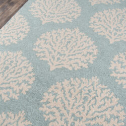 Alternative view of Momeni Veranda VR-45 Blue Area Rug
