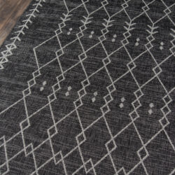 Alternative view of Novogratz Villa VI-08 Charcoal Area Rug