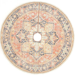 Momeni Vintage Tree Skirt VTS-1 Red Area Rug