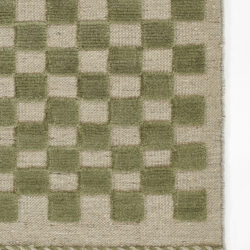 Alternative view of Momeni Willow WLO-1 Green Area Rug