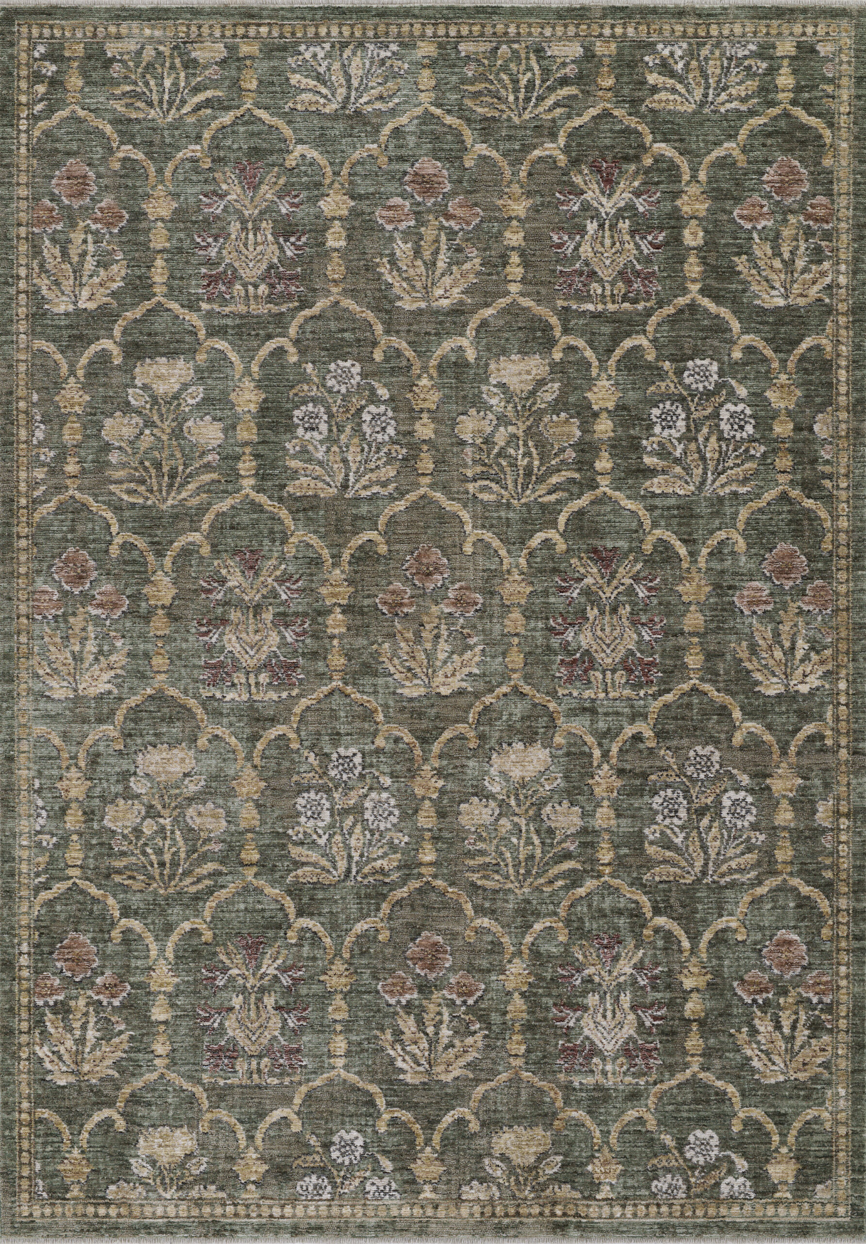 Momeni Wisteria WIS-1 Green Area Rug