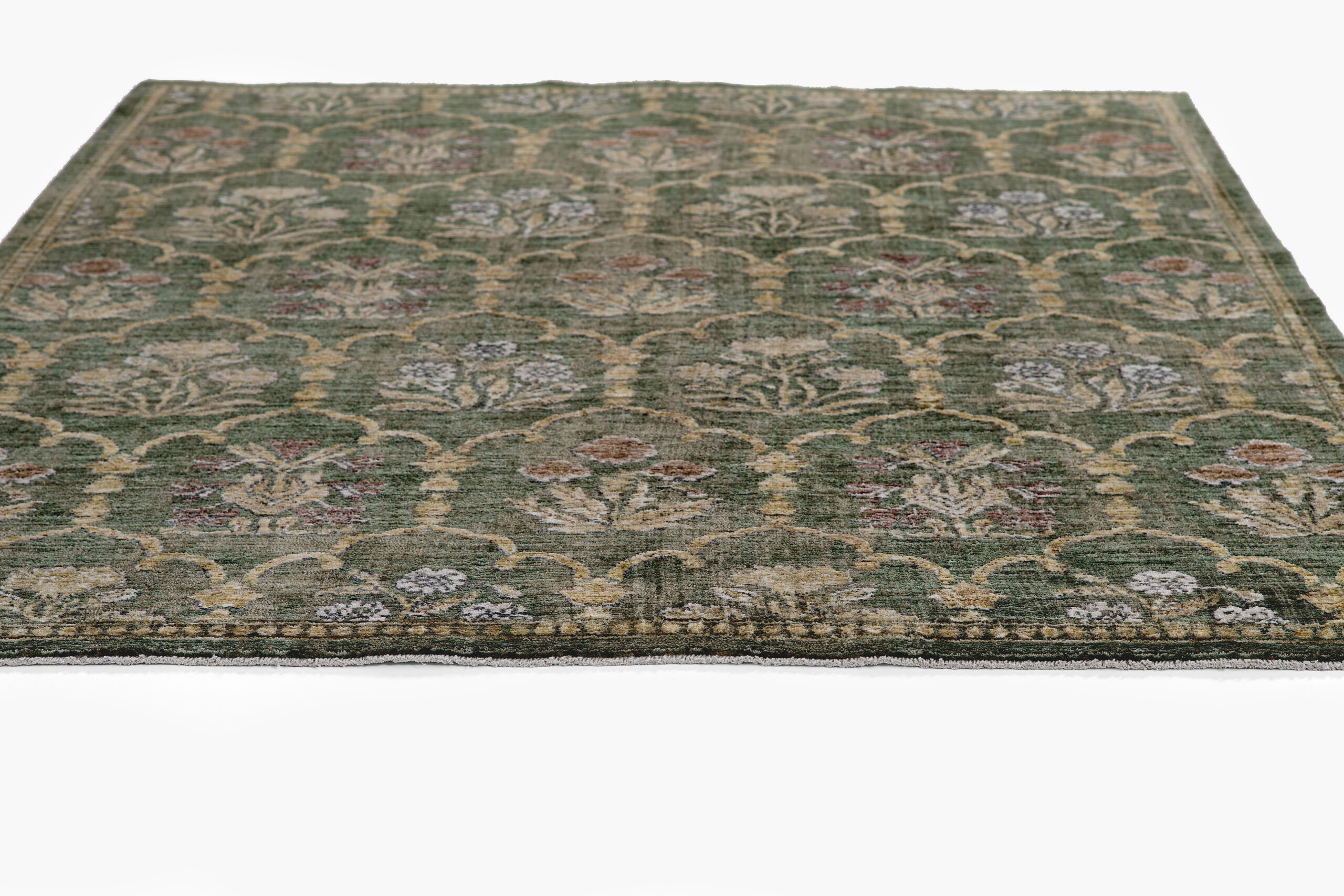 Momeni Wisteria WIS-1 Green Area Rug - Image 5