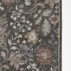 Alternative view of Momeni Wisteria WIS-2 Charcoal Area Rug