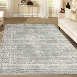 Alternative view of Radici USA Colosseo 3563/005 GREEN Area Rug