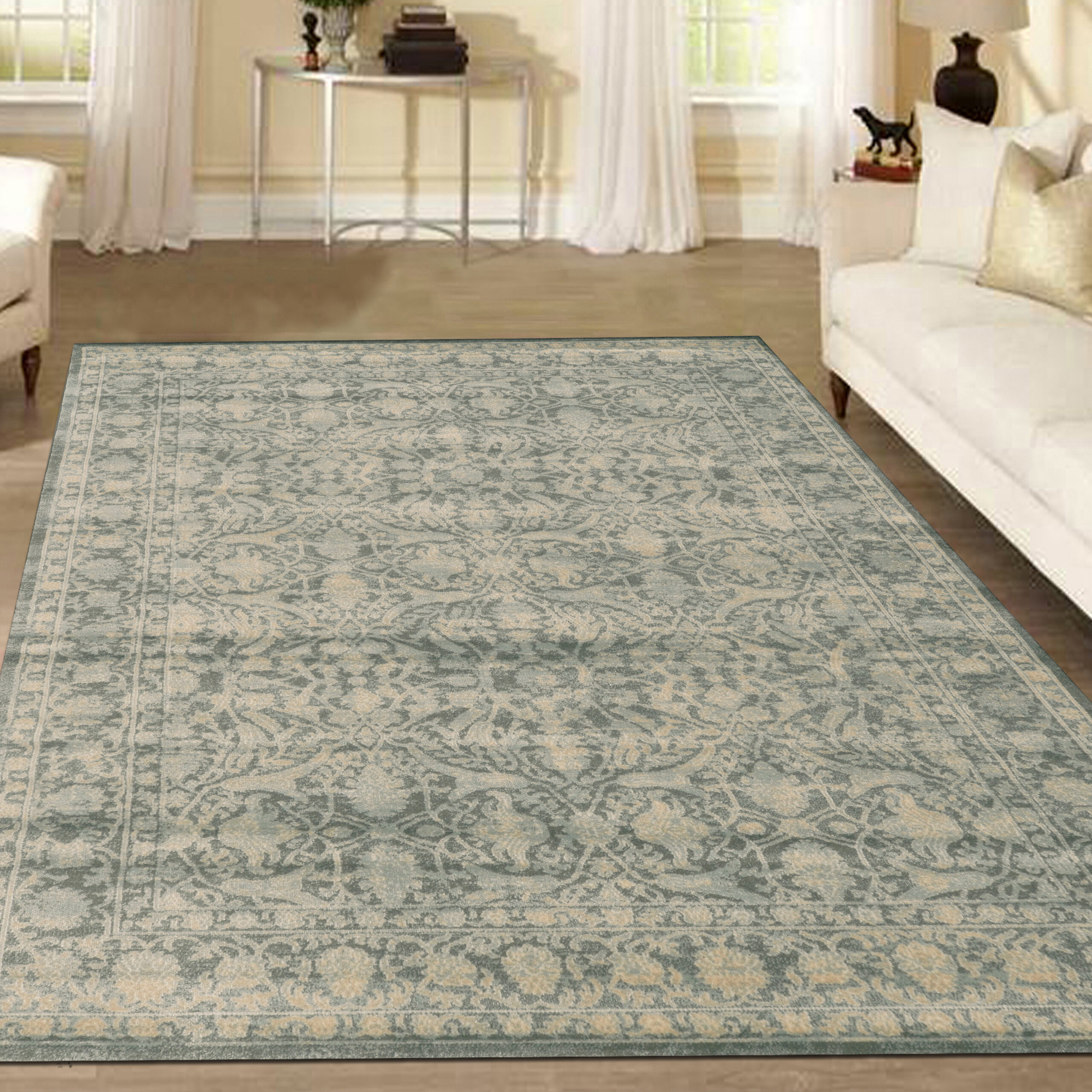 Radici USA Colosseo 3564/005 GREEN Area Rug - Image 2