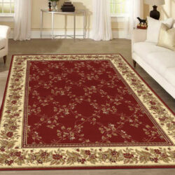 Alternative view of Radici USA Como 1590/100 RED Area Rug