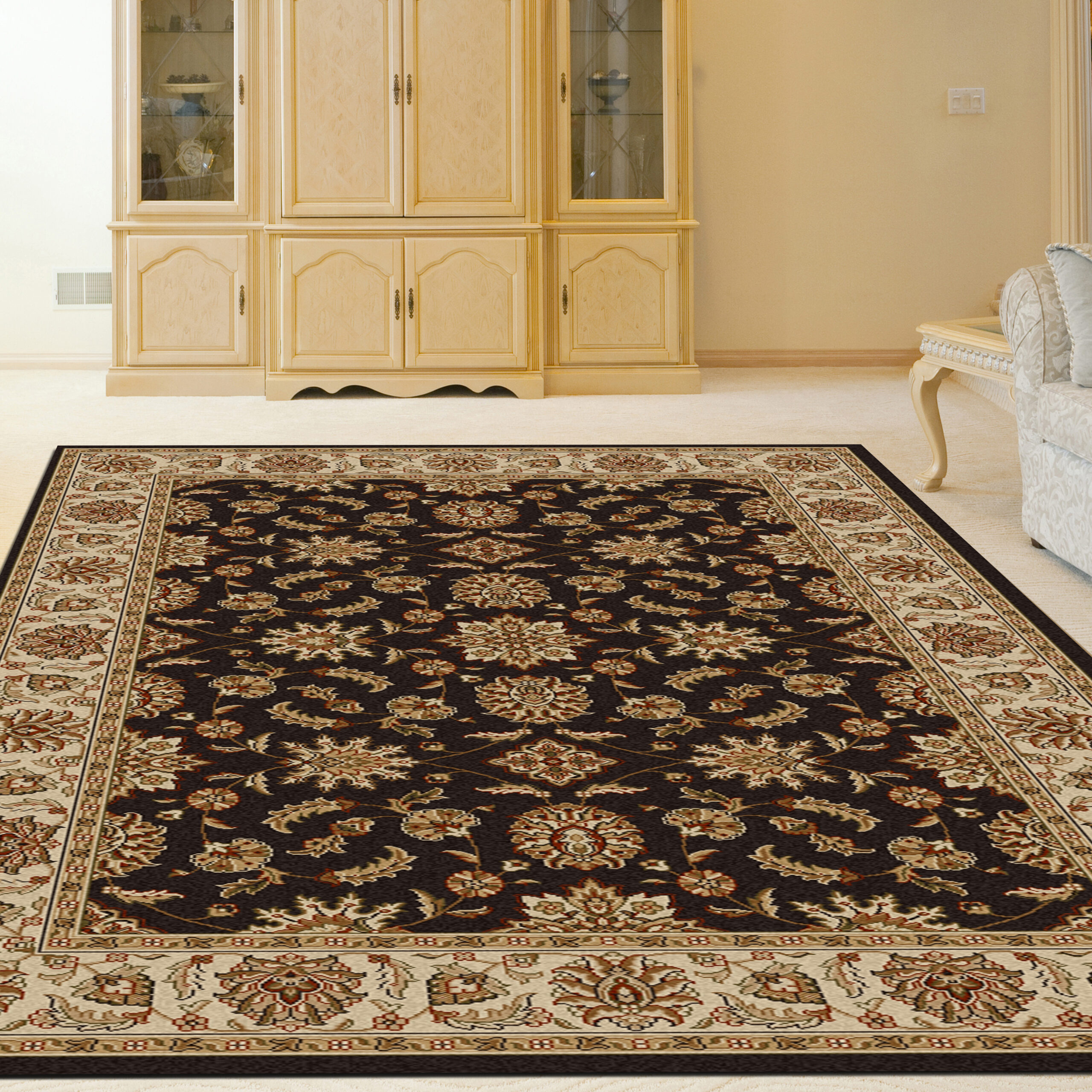Radici USA Como 1592/102 BROWN Area Rug - Image 2
