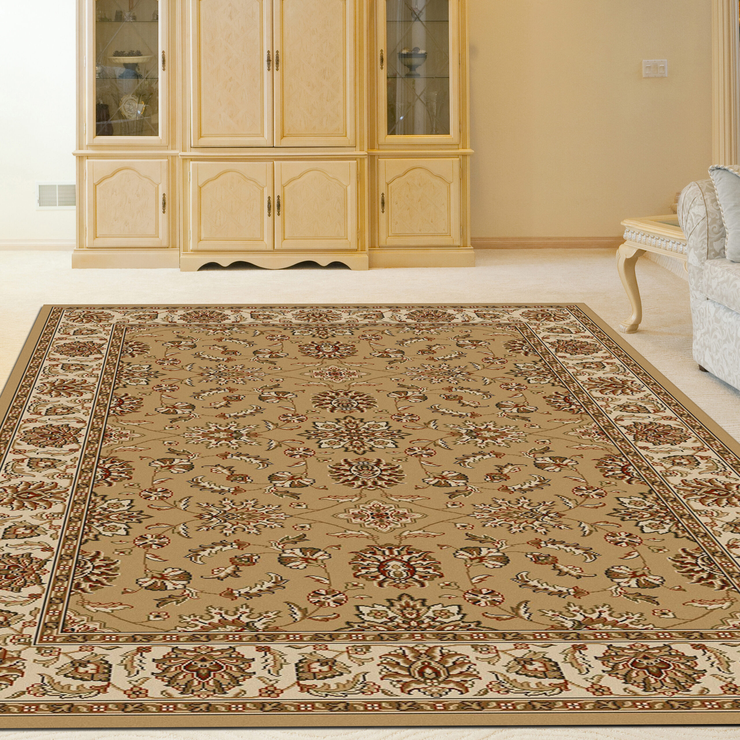 Radici USA Como 1592/107 BEIGE Area Rug - Image 2