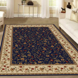 Alternative view of Radici USA Como 1593/117 NAVY Area Rug