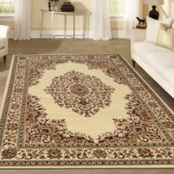 Alternative view of Radici USA Como 1595/130 IVORY Area Rug
