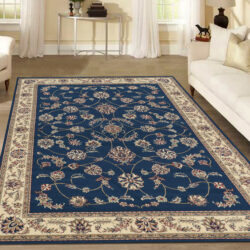 Alternative view of Radici USA Como 1596/135 NAVY Area Rug