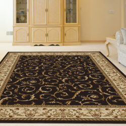 Alternative view of Radici USA Como 1599/152 BROWN Area Rug
