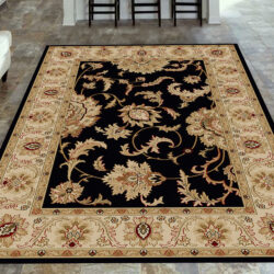 Alternative view of Radici USA Como 1621/171 BLACK Area Rug